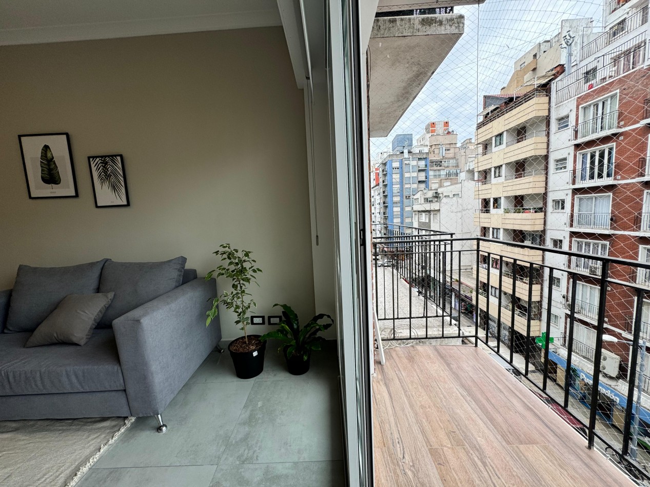 Departamento 2 ambientes con dependencia 