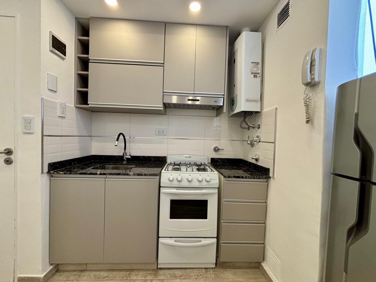 Hermoso departamento de un ambiente  dividido al contrafrente !!! 