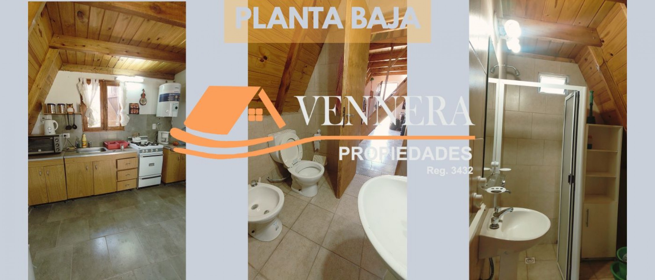 Gran terreno y casa alpino