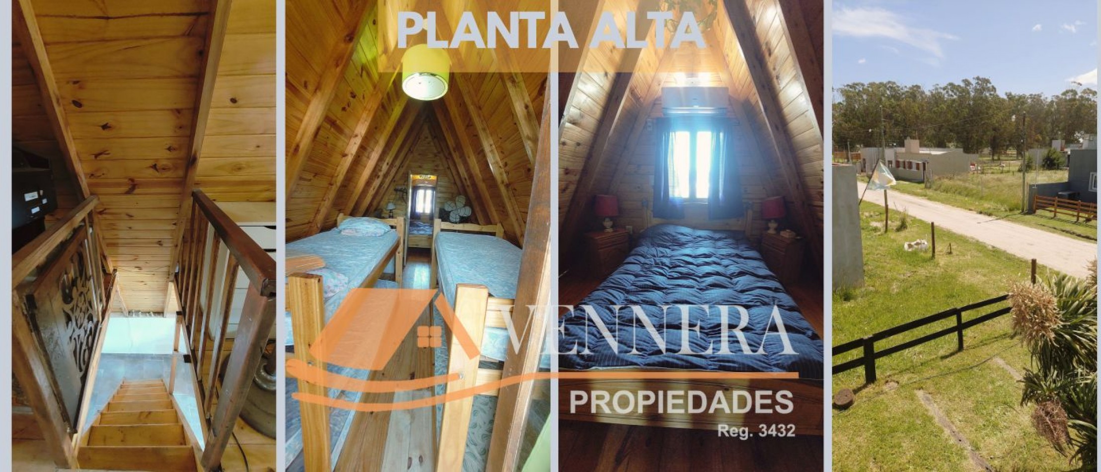 Gran terreno y casa alpino