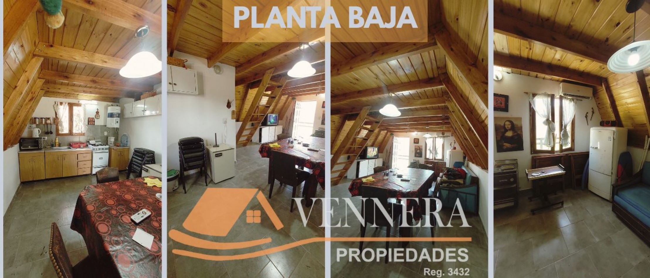 Gran terreno y casa alpino