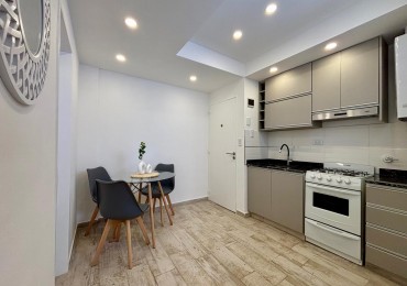 Hermoso departamento de un ambiente  dividido al contrafrente !!! 